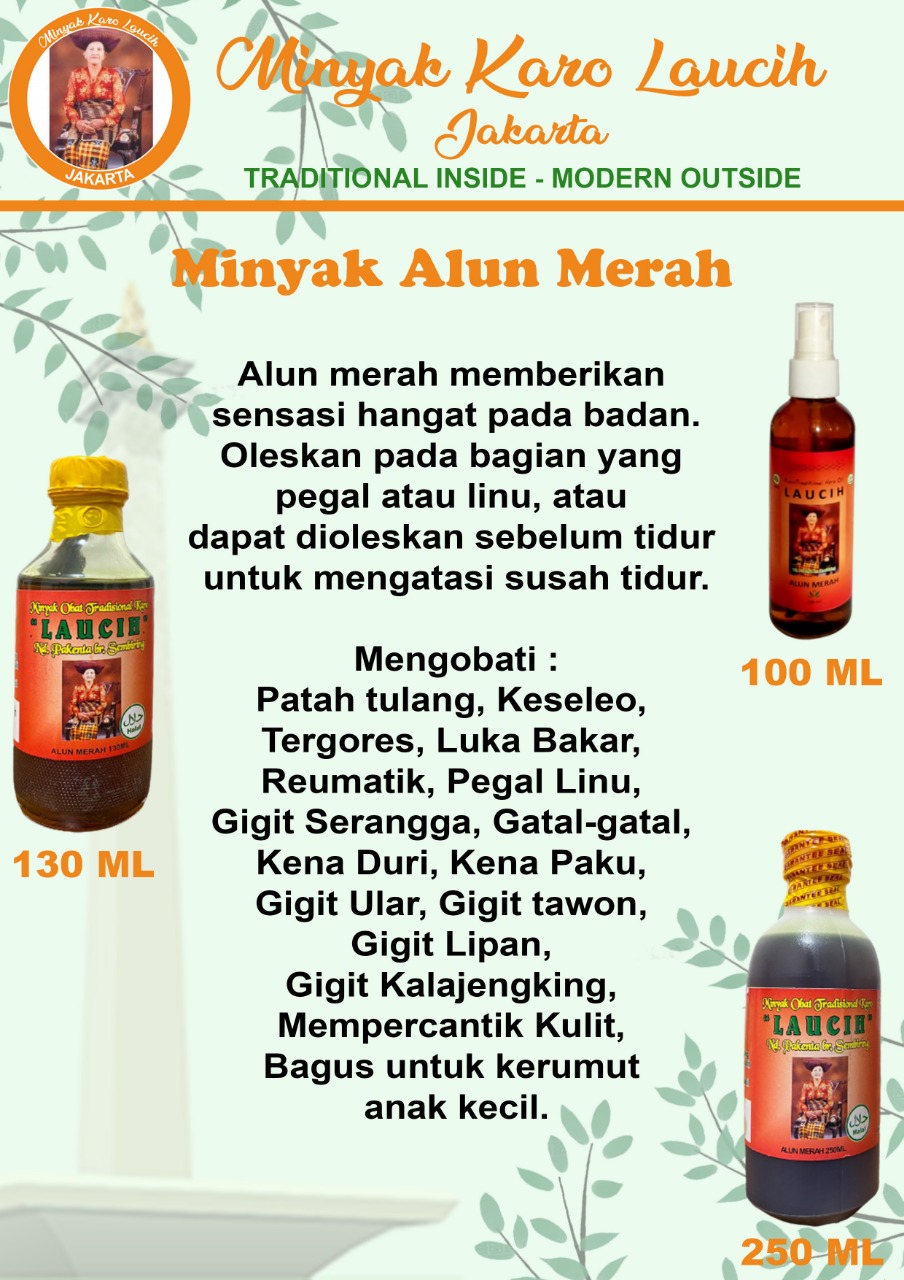 Minyak Alun Merah 250 ml