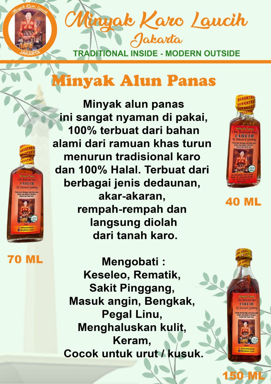 Minyak Alun Panas 70 ml