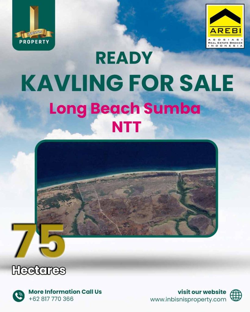 land for sale at long beach sumba