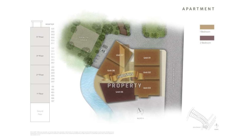 Floorplan Apartemnt Bali